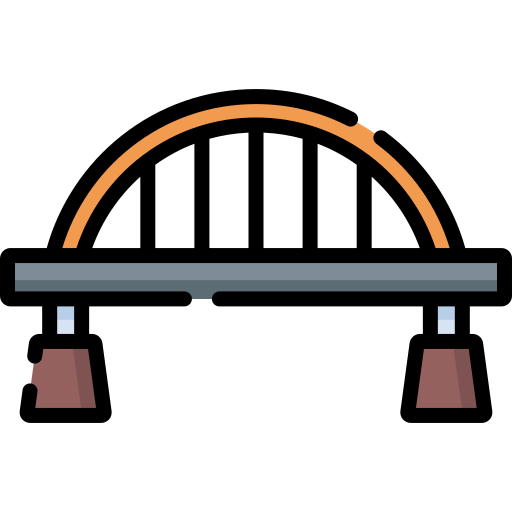 다리 Special Lineal color icon