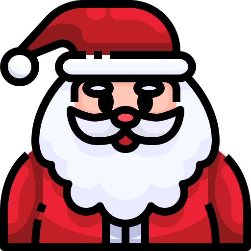 Санта Клаус Justicon Lineal Color иконка
