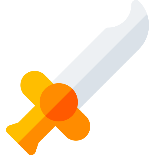 miecz Basic Rounded Flat ikona