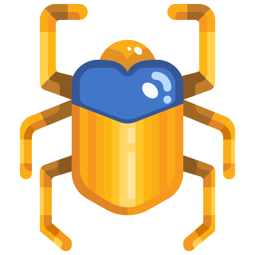 escarabajo Justicon Flat icono