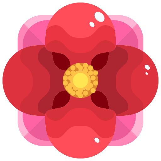kwiat Justicon Flat ikona