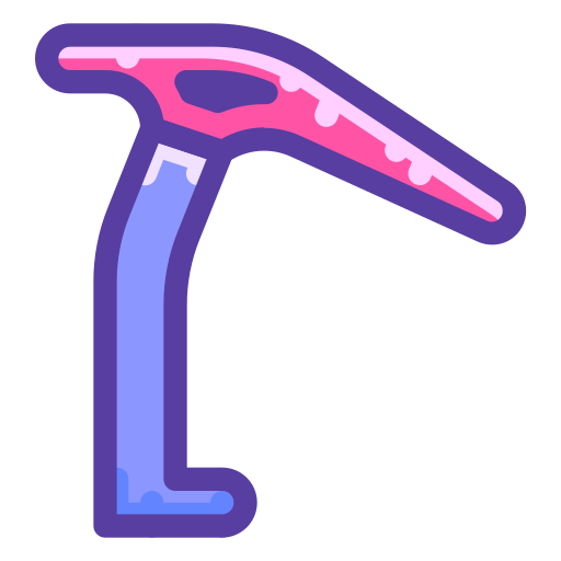 Ice axe Generic Outline Color icon