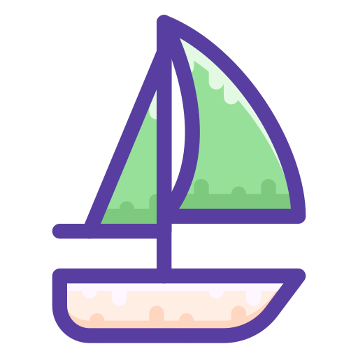 Sailing Generic Outline Color icon