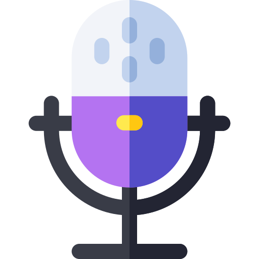 Voice Basic Rounded Flat icon