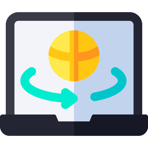 360 view Basic Rounded Flat icon