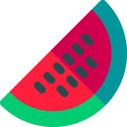 wassermelone Basic Rounded Flat icon