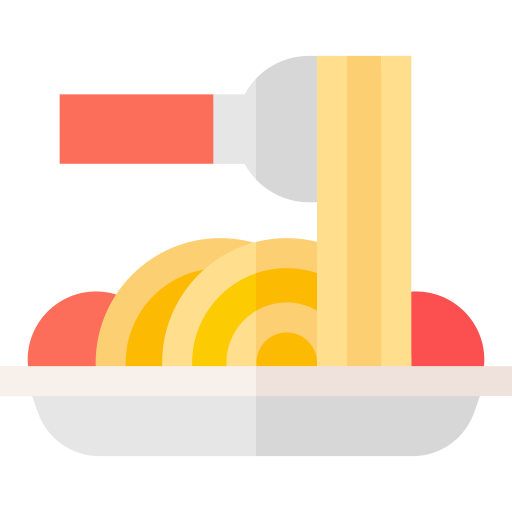 Pasta Basic Straight Flat icon