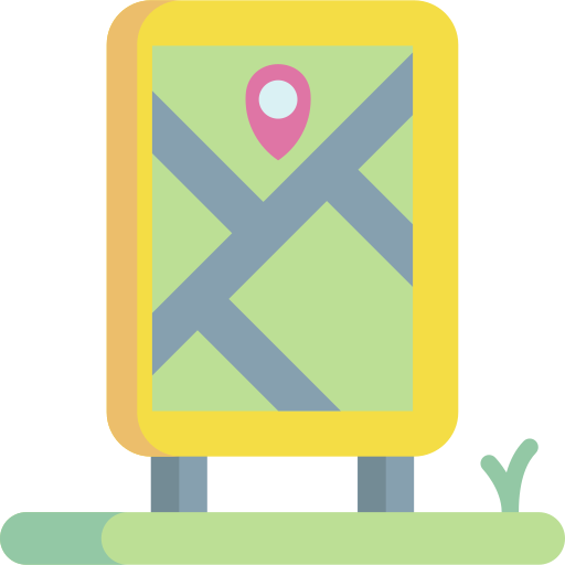 市内地図 Special Flat icon