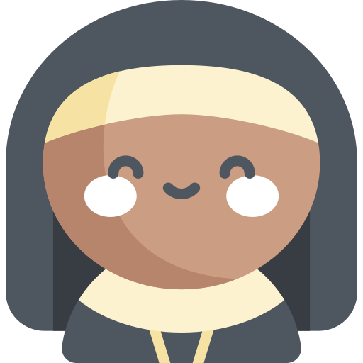 Nun Kawaii Flat icon