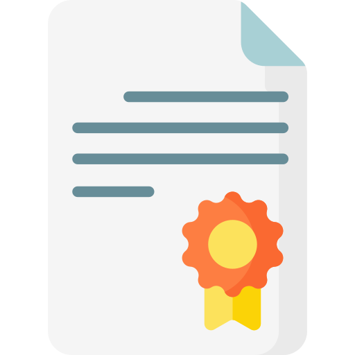 certificato Special Flat icona