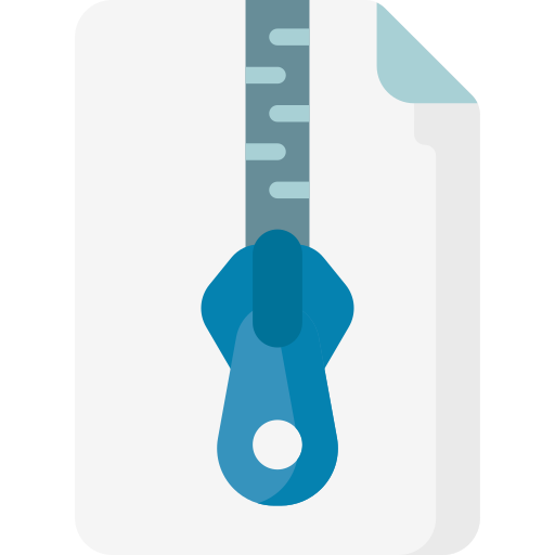 Zip Special Flat icon