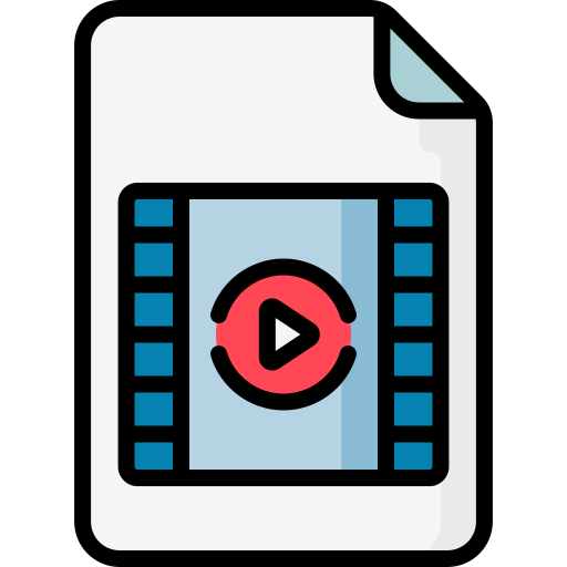video Special Lineal color icon
