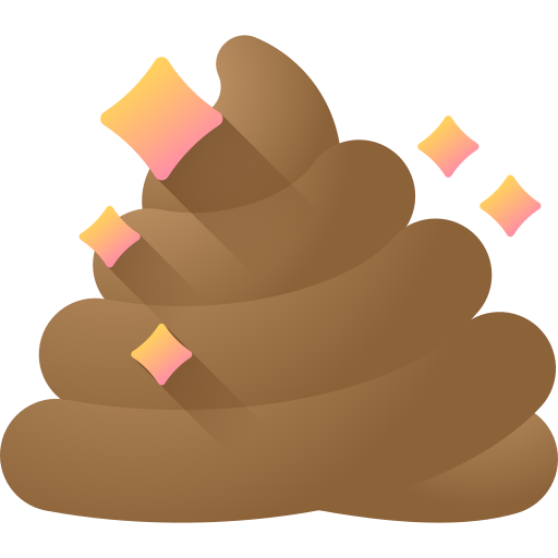 Poop 3D Color icon