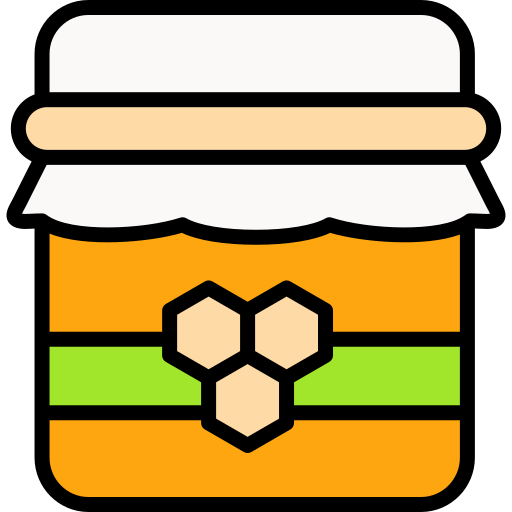 Honey jar Generic Outline Color icon