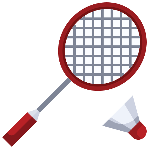 Badminton Justicon Flat icon