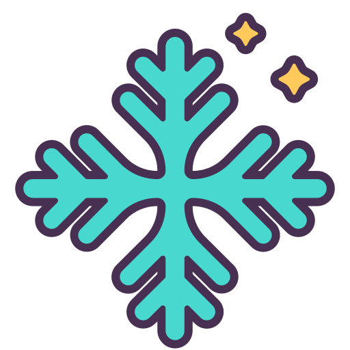 fiocco di neve Victoruler Linear Colour icona
