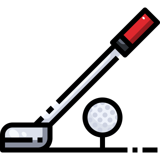le golf Justicon Lineal Color Icône