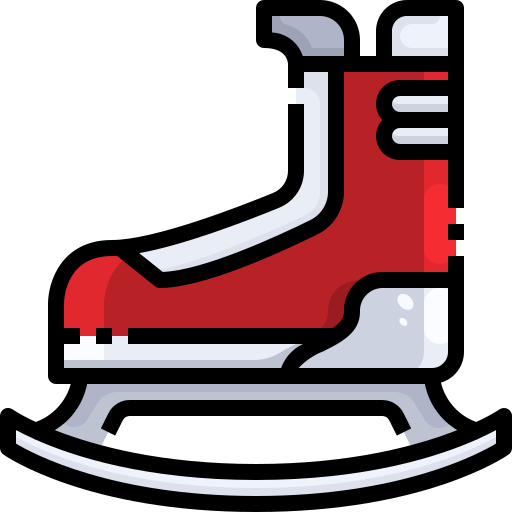 zapatos de patinaje sobre hielo Justicon Lineal Color icono