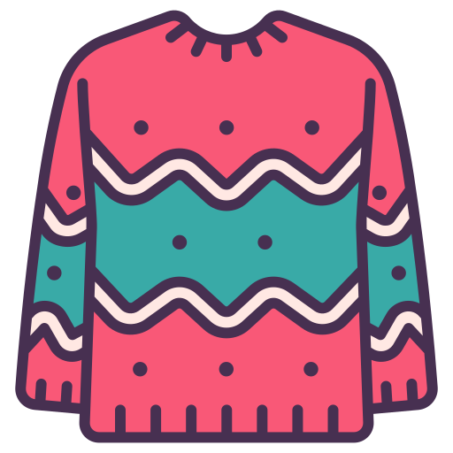 Świąteczny sweter Victoruler Linear Colour ikona