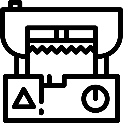産業用ロボット Detailed Rounded Lineal icon