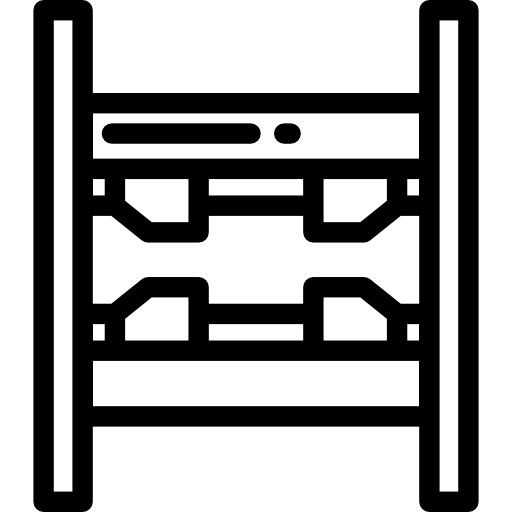 Industrial robot Detailed Rounded Lineal icon