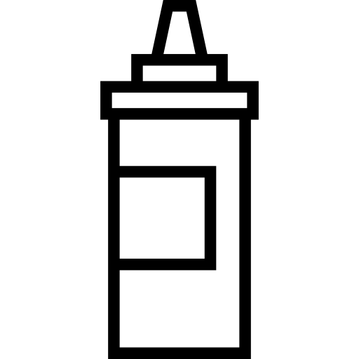 マスタード Detailed Straight Lineal icon