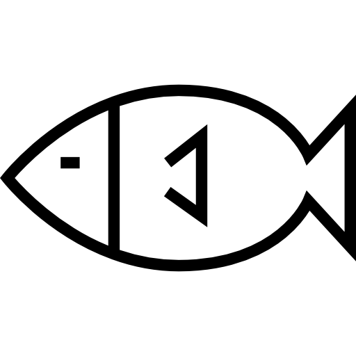Рыба Detailed Straight Lineal иконка