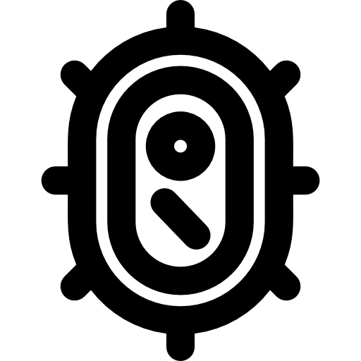 박테리아 Basic Rounded Lineal icon