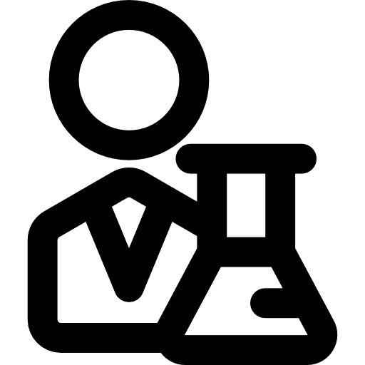 scientifique Basic Rounded Lineal Icône