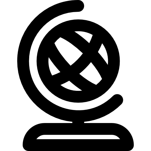 地球儀 Basic Rounded Lineal icon