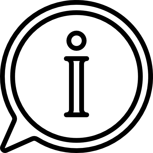 información Special Lineal icono