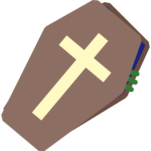 Coffin Revicon Flat icon
