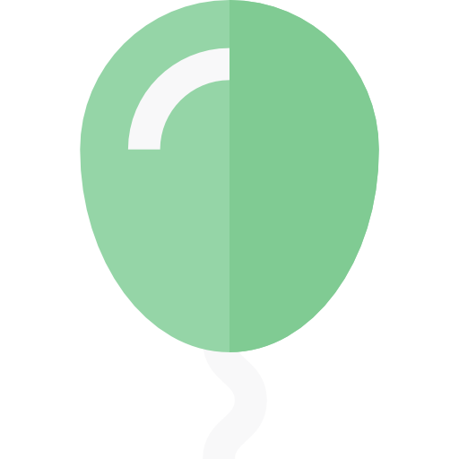 ballon Basic Straight Flat icon