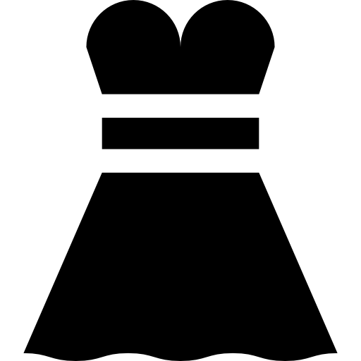 vestido Basic Straight Filled icono