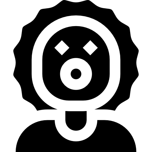 payaso Basic Straight Filled icono