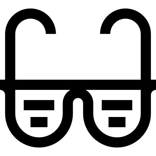 occhiali da sole Basic Straight Lineal icona
