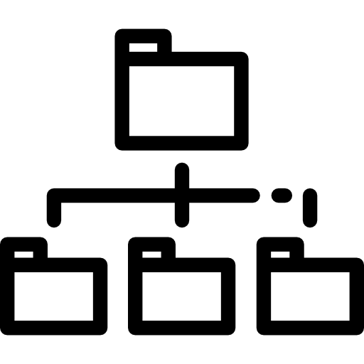 seitenverzeichnis Detailed Rounded Lineal icon