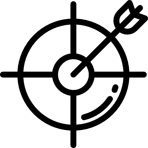 Aim Detailed Rounded Lineal icon