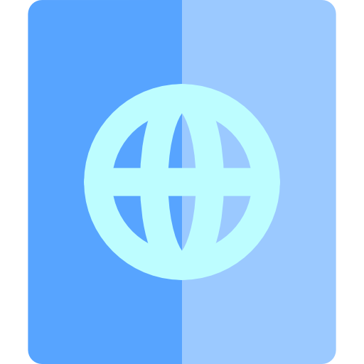 여권 Basic Rounded Flat icon