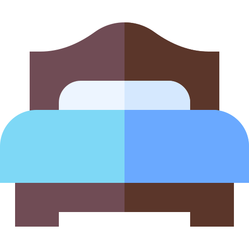 cama Basic Straight Flat Ícone