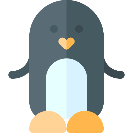 Penguin Basic Rounded Flat icon