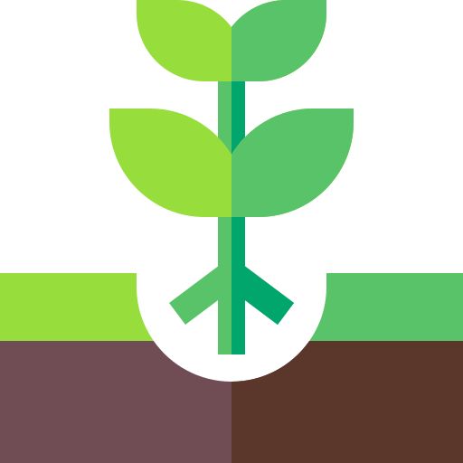 planta un árbol Basic Straight Flat icono