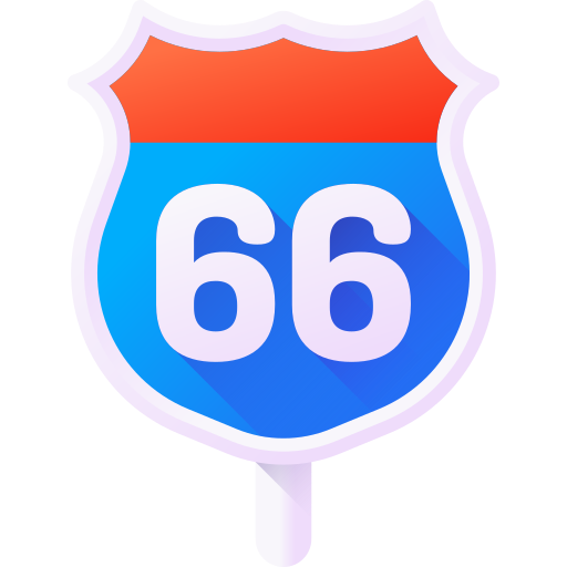 percorso 66 3D Color icona
