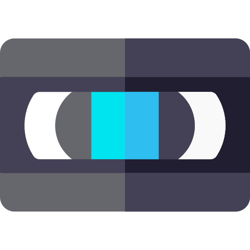 videoregistratore Basic Rounded Flat icona