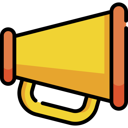 Megaphone Special Lineal color icon