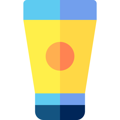 Sunscreen Basic Rounded Flat icon