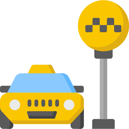 fermata taxi Special Flat icona