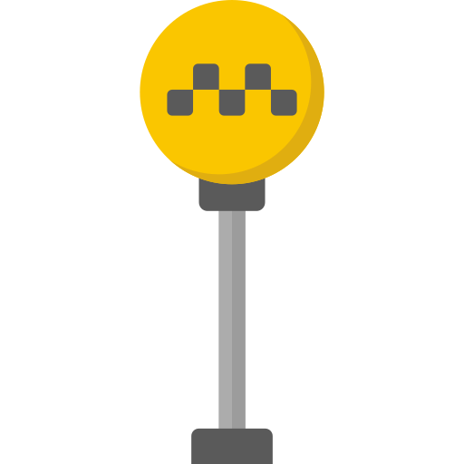 segnale di taxi Special Flat icona