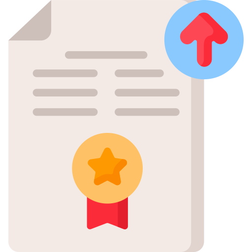 Recommendation letter Special Flat icon