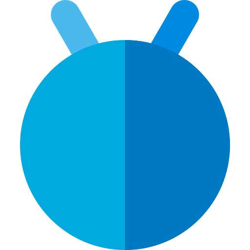 フィットネスボール Basic Rounded Flat icon